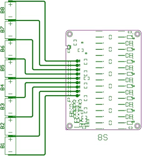 Miniatura 10 de 3S 5A Active Equalizer Whole Group Balancer Lifepo4 Lipo Lto Litio Active Battery Equalizador de Transferencia de Energía Condensador