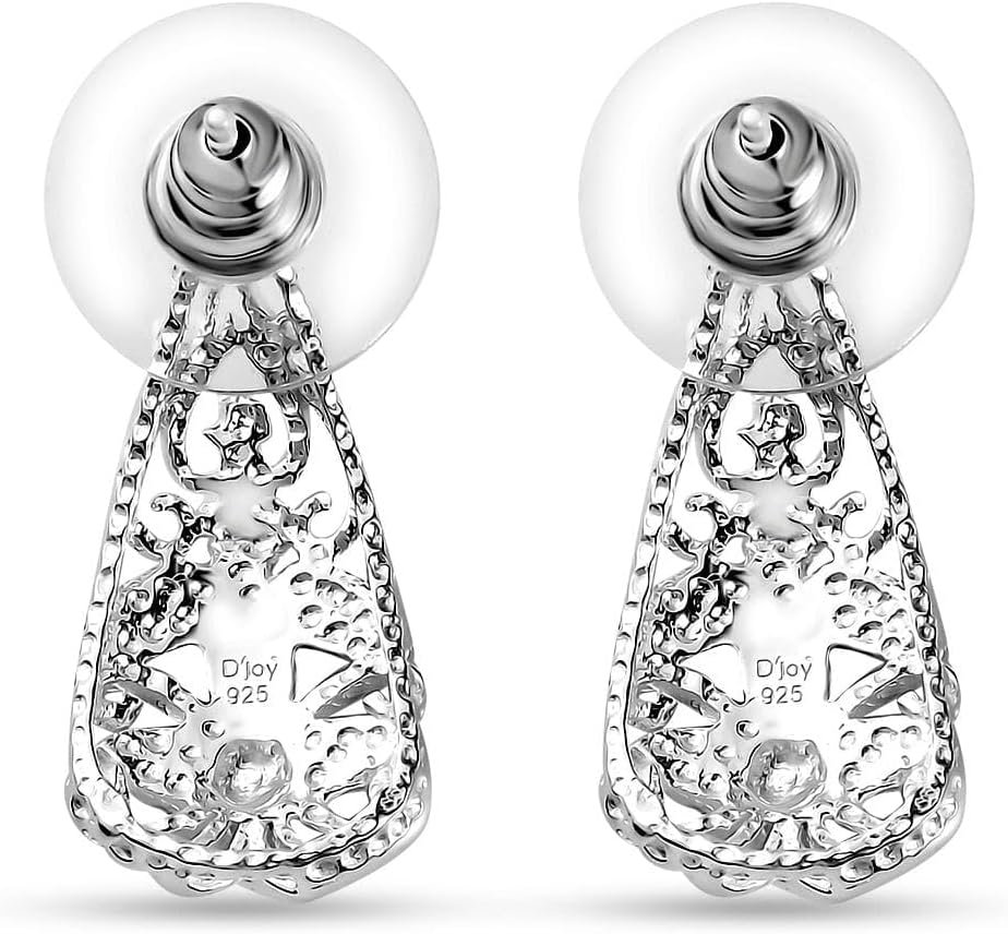 925 Sterling Silver Earrings for Women Jewelry Birthday Christmas Gifts 3.50 Grams - Image 5