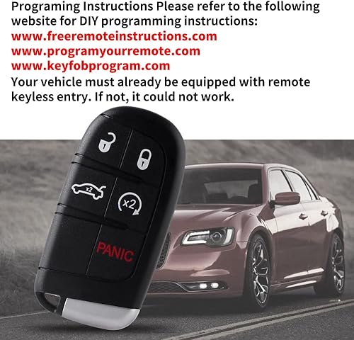 Miniatura 5 de Reemplazo remoto inteligente de entrada sin llave para automóvil Raryloy para J_eep Grand Cherokee 2014-2021, FCCID: M3N40821302