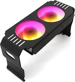 ITleads Ventoinhas Argb Para Memória Ram, 5V/3 Pinos, Com Efeito De Iluminação Argb Para Pc Gamer.