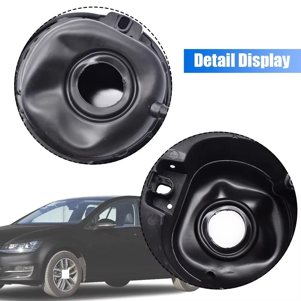 Tappo Ricambio Serbatoi Per Golf 6 Per MK6 2010-2013 Coperchio Del Serbatoio Gas Carburante Della Patta 5K6809857C 5K6809857CGRU Nero