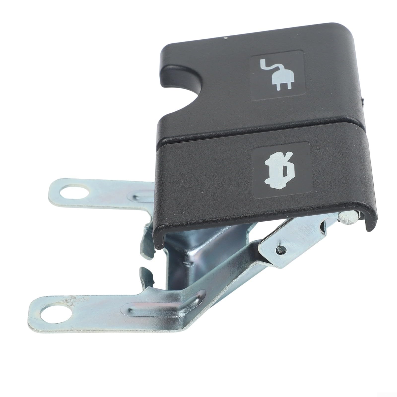 Poignée d'ouverture de capot pour Renault E-Nuo 2019-2023 pour Nano Box EX1 2021-2023, loquet de capot moteur en métal ABS noir