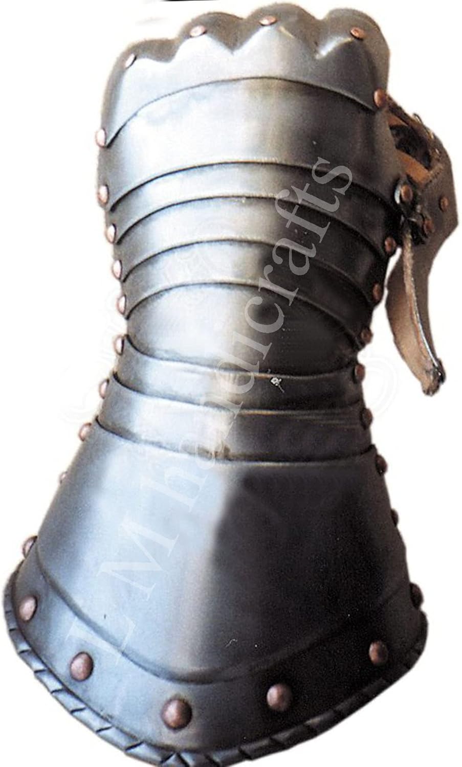 Medieval Gauntlets Gloves with brass or copper rivets Silver Steel costume gauntlet gloves medieval gloves cosplay leather gloves driving gloves leather gloves for men