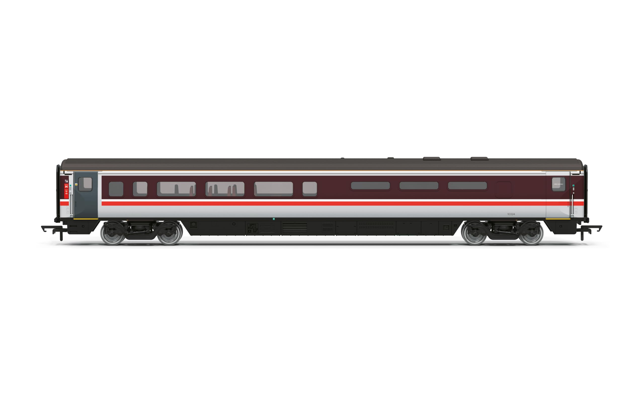 Hornby R40501 LNER Mk4 Buffet 10324 H coach, Railway Rolling Stock Coaches, for ages 14+