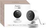 Aqara G100, 2K Indoor/Outdoor Security Camera, HomeKit Secure Video, 2-Way Audio, Spotlight Color/IR Night Vision, AI Detection, 140° FOV, Wi-Fi 6, Supports HomeKit, Alexa, Google and IFTTT, White