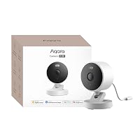 Aqara Telecamera G100 2K Esterno/Interno Bianco, HomeKit Secure Video
