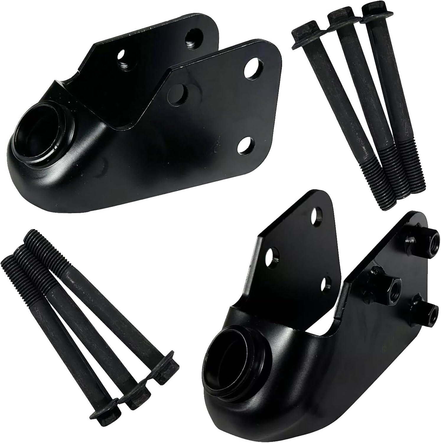 Pair Radius Arm Bracket Left & Right Side Compatible with 1992-2007 Ford E150 E250 E350 E450 for 1996-1999 Ford Econoline Super Duty 523-221 523-222 K150287