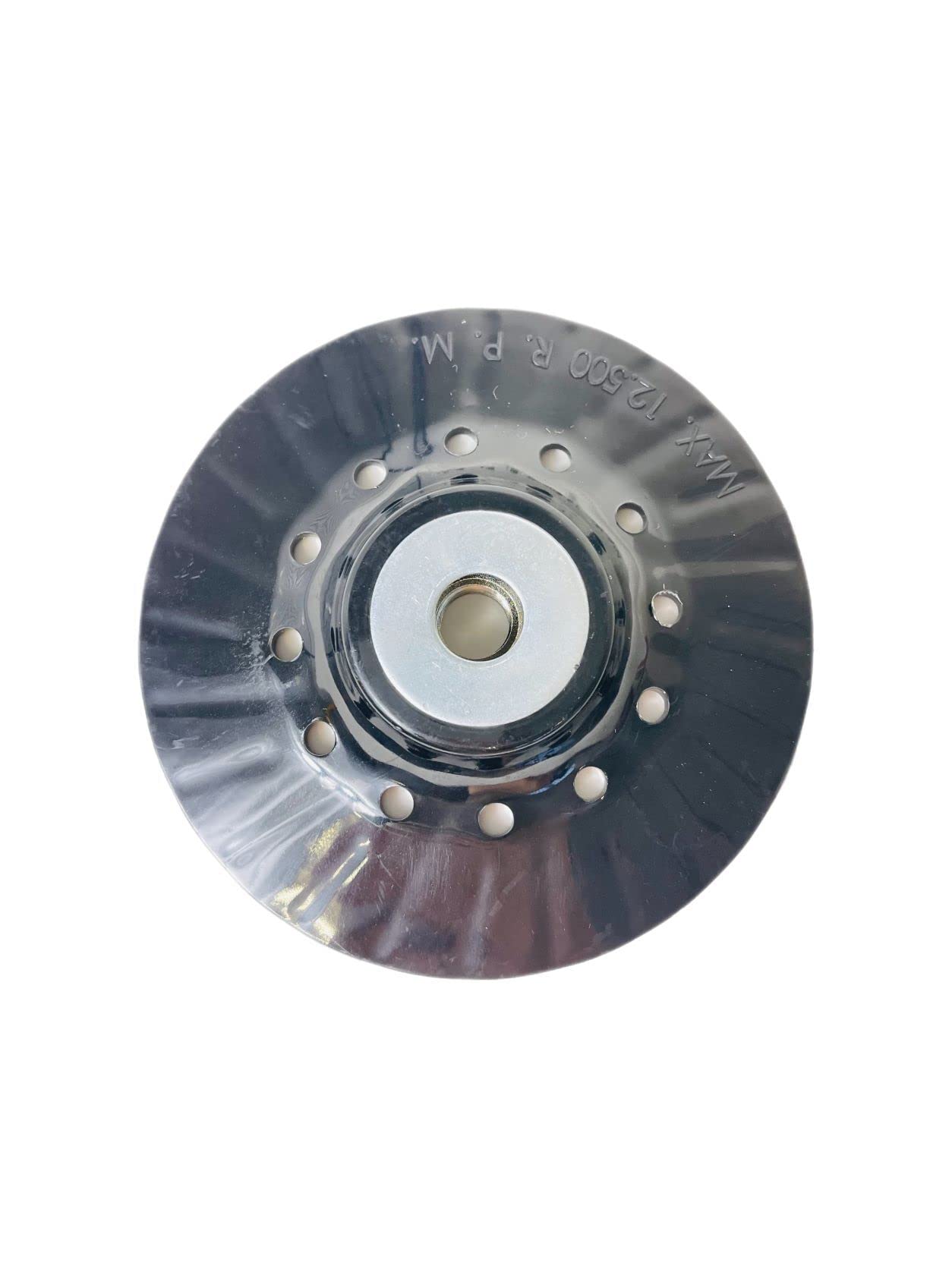 1 plato de apoyo de 125 mm + 100 discos de fibra de vidrio de 125 mm P24.