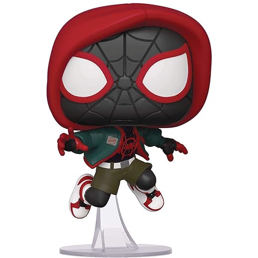 Sale Funko Pop! Marvel: Spider-Man Into The Spiderverse: Casual Miles Morales Vinyl Figure, Multicolor, Standard
