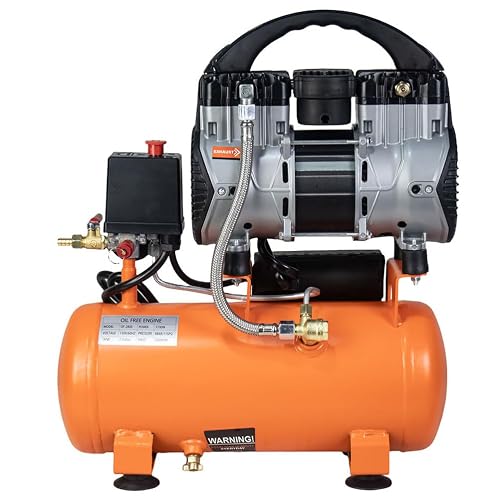 LMAOSS 1.5 HP Air Compressor Oil-Free product photo (Air Compressors) — ScooterReviewPro review