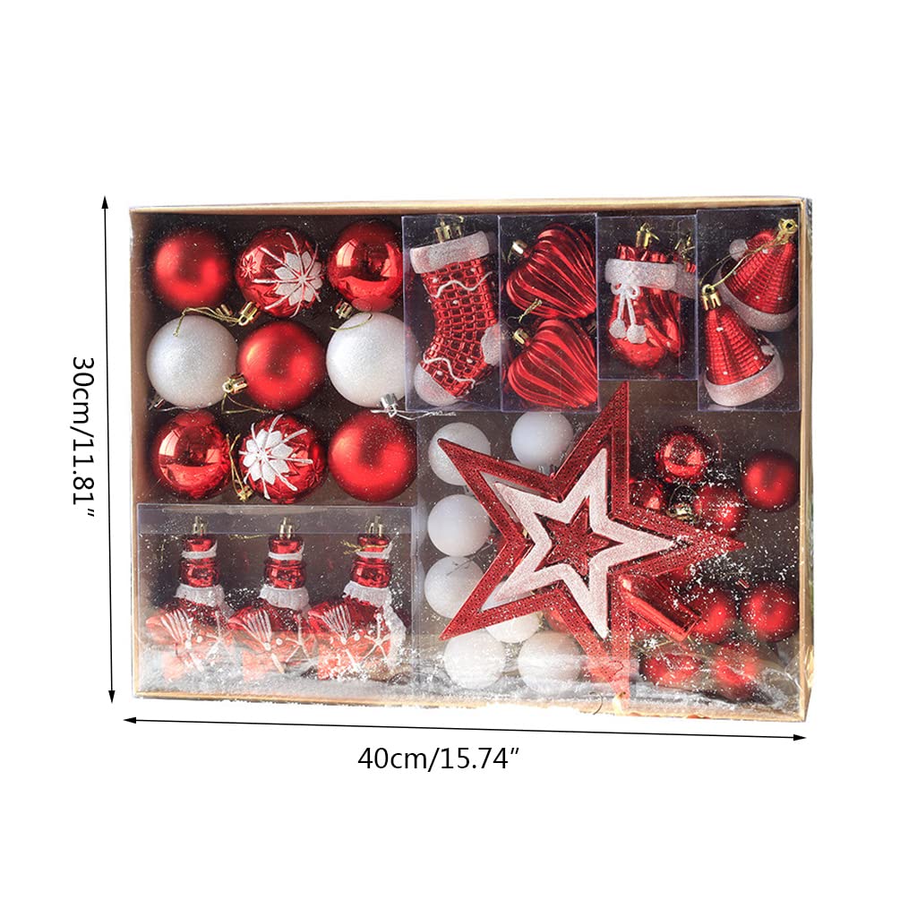 PANGBOER Ciondolo per albero di Natale appeso ornamento domestico decorazione natalizia palla pupazzo di neve decorazione Capodanno giocattoli per bambini ornamenti pendenti