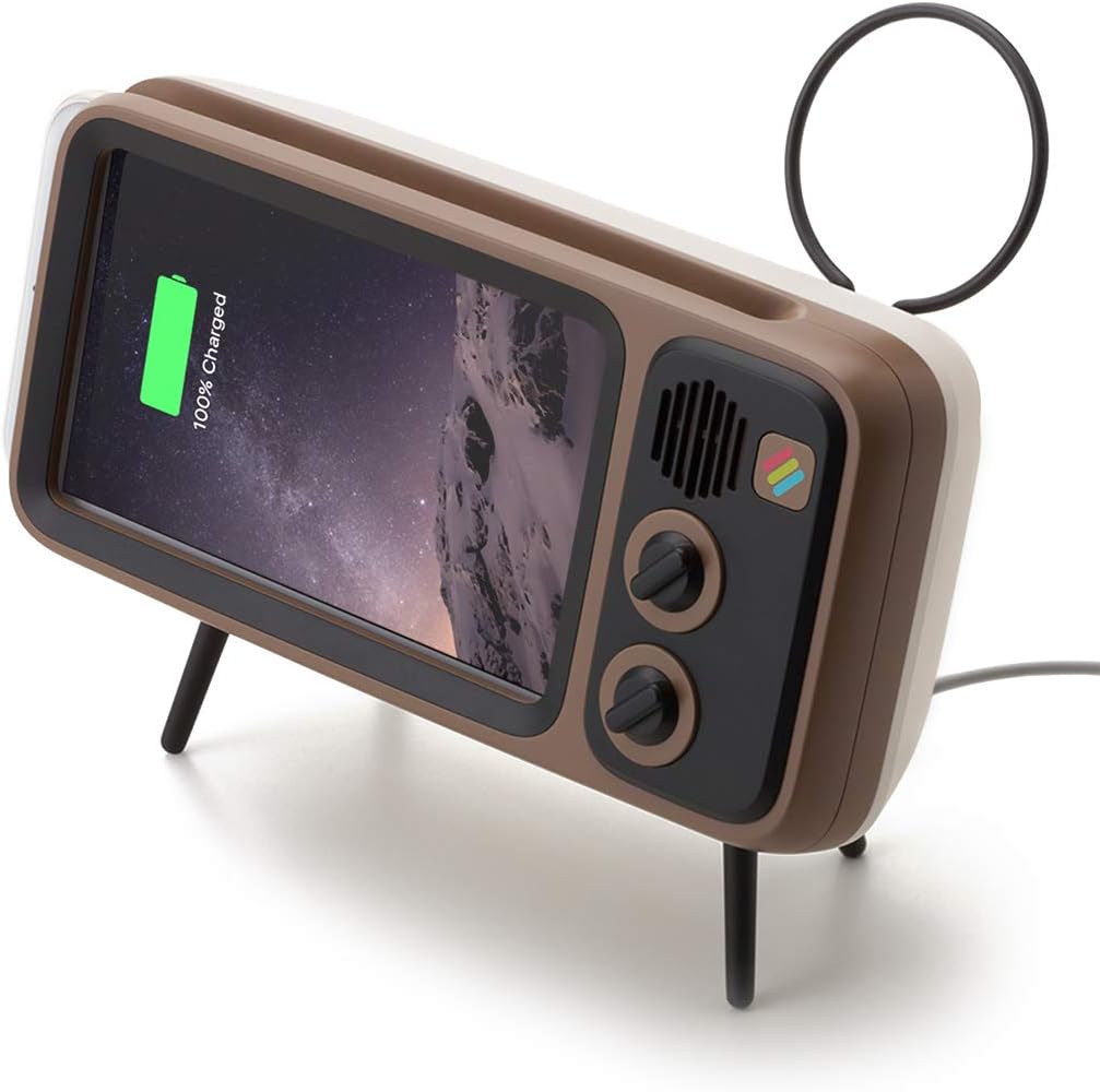 Retroduck Retro-Style Smart Phone Dock Compatible for iPhone 6, 6s, 7, 8, SE(2020)