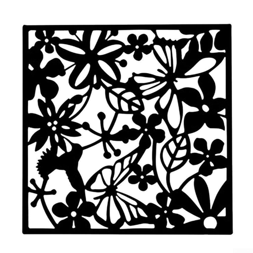 Photo 1 of 24 Pcs Room Hanging Screen Divider Panels Home Panel Screen DIY Home Decor, Partitions Panel Screen for Decorating Bedroom, Dining, Study and Sitting-Room, Hotel, Bar and Restaurant(Black)