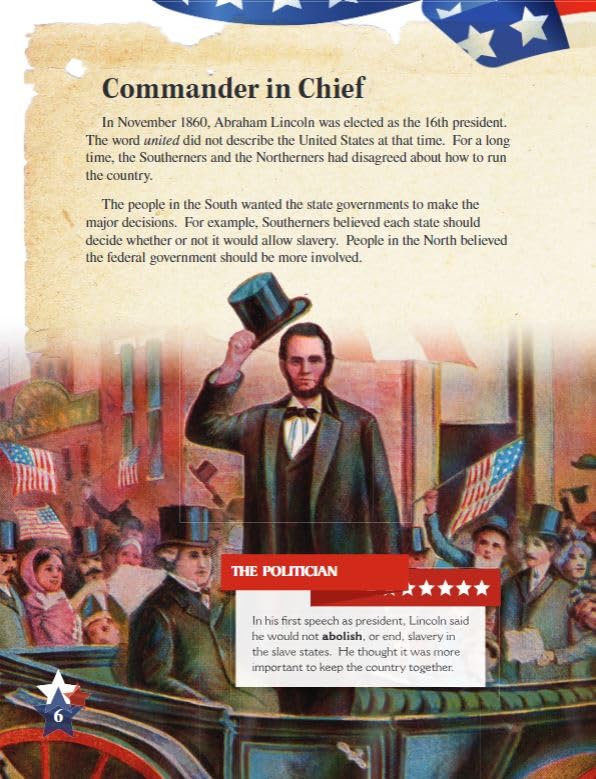 Civil War Leaders - Social Studies Book for Kids - Great for School Projects and Book Reports (Social Studies: Informational Text) - Image 6
