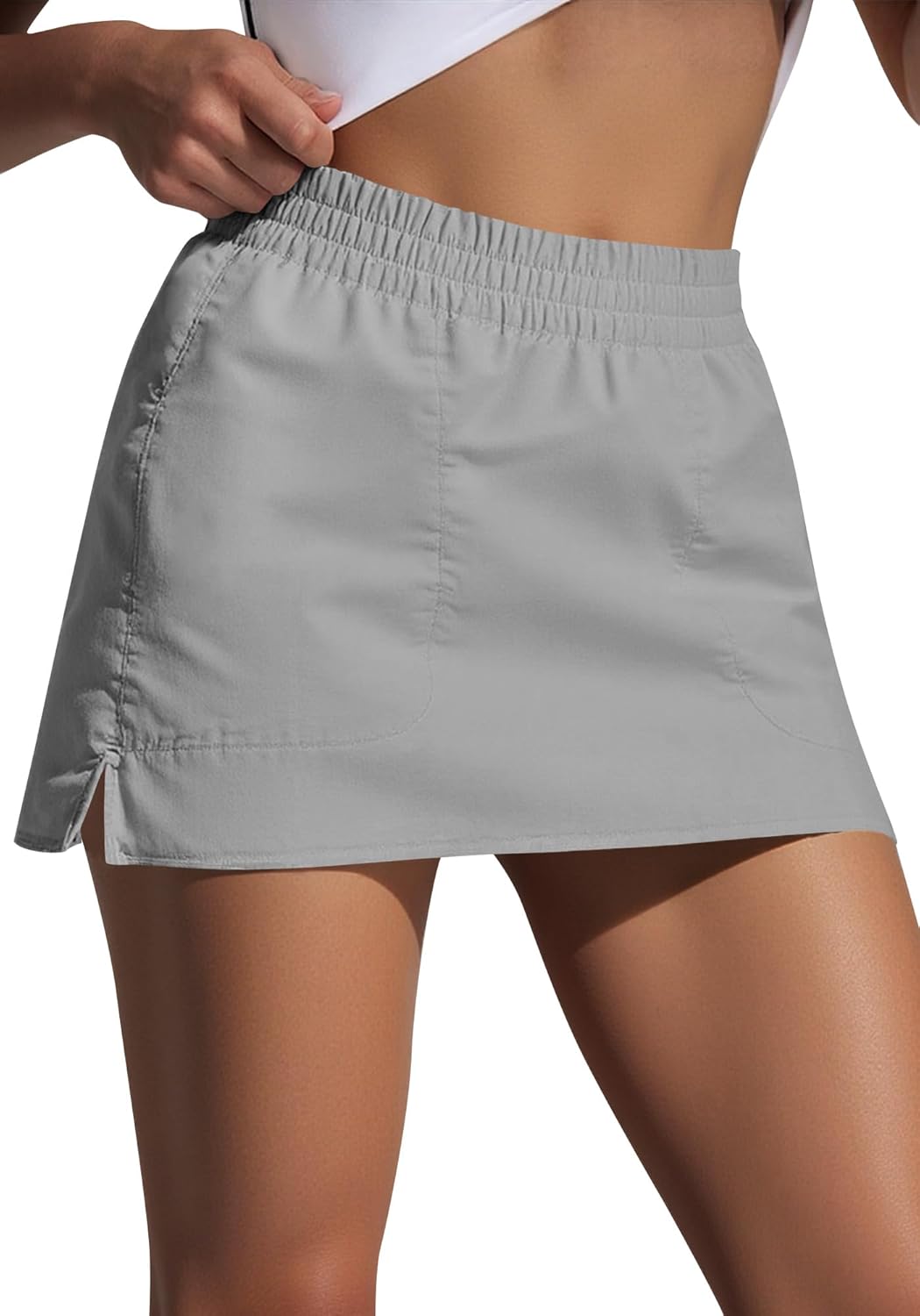 Tennis Skirt for Women, High Waisted Golf Skorts with Side Pockets Casual Athletic