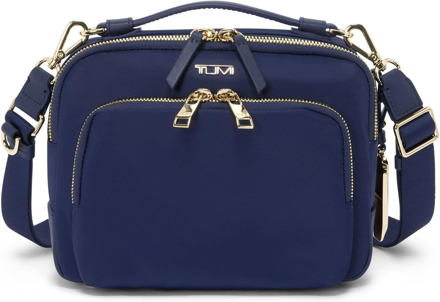 TUMI - Voyageur Teghan Crossbody - Women's Compact Everyday Purse with Leather Trim