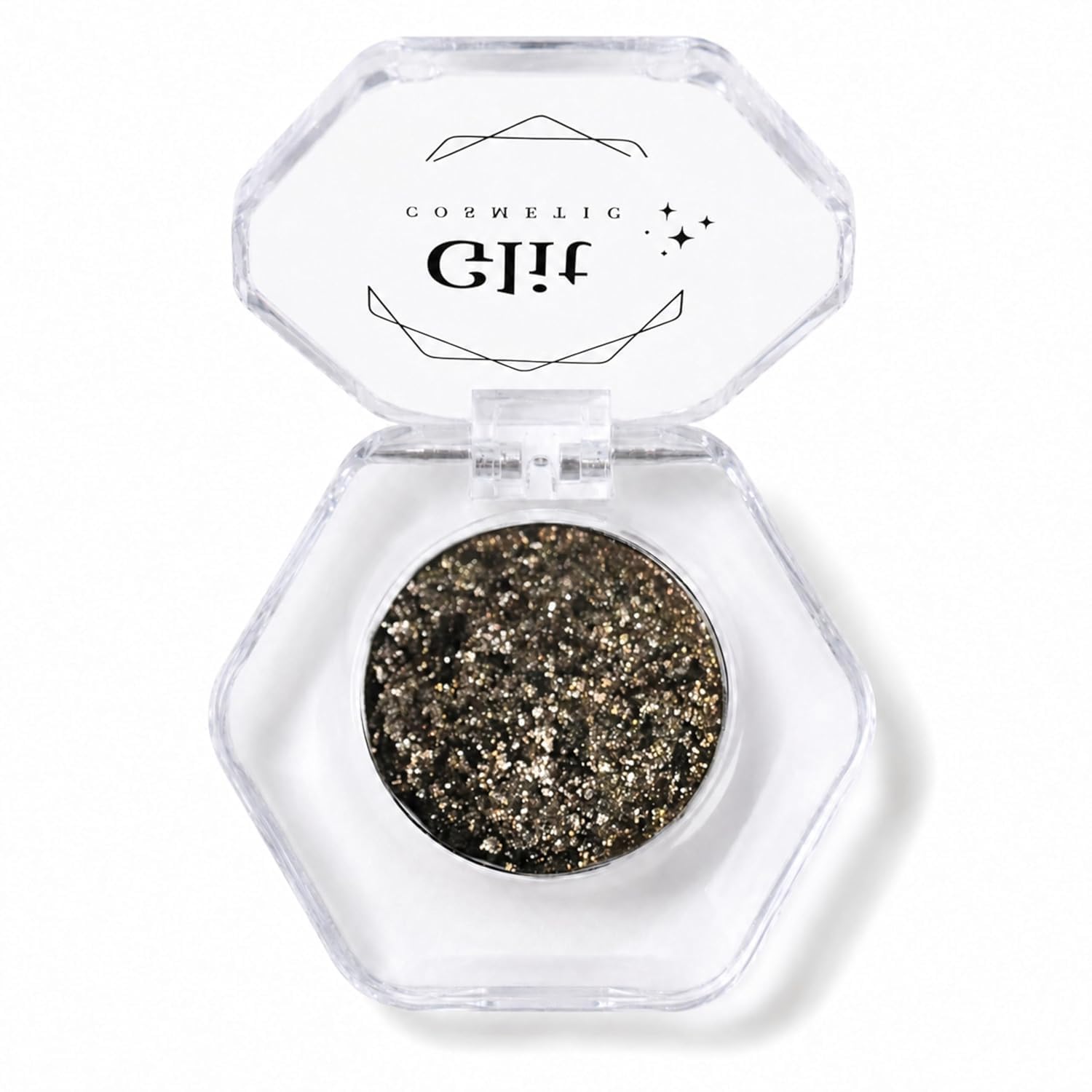 Glit Cosmetics SuperSilk Single Eyeshadow Palette – Ultra Sparkling Metallic Glitter EyeShadow, High Pigment Long-Lasting Shimmer Makeup, Smooth Blendable Formula for Glamorous EyeLooks (NO LIE)-image-48