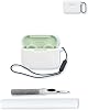 Estuche para ROSESELSA OpenFree Audífonos de Oído Abierto, Protector Suave, BOVUGAC Funda de Silicona con Llavero y Kit de Limpieza y Cordón para Audífonos OpenFree - Blanco 1