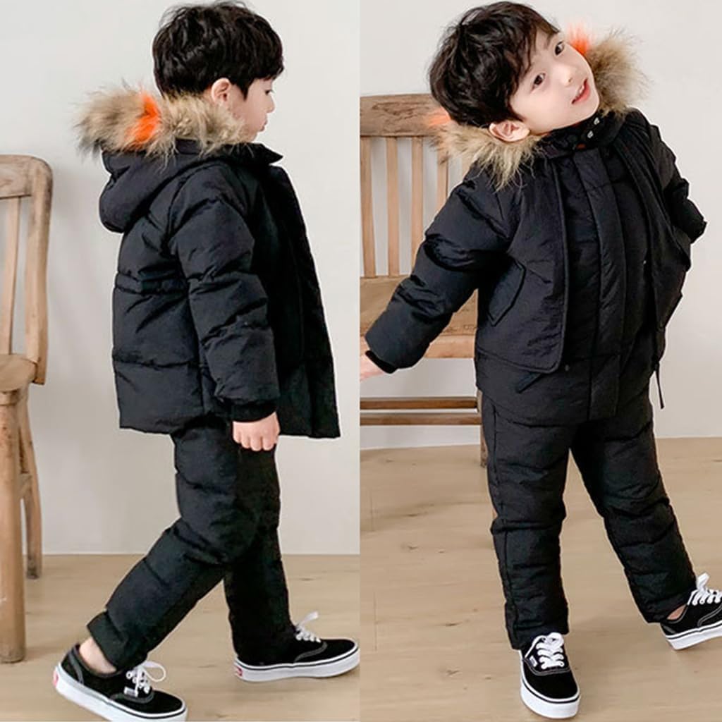 Bambino Ragazza Tute Da Neve Tuta Bambini Impermeabile Pagliaccetto Giacche Da Sci Fit Ragazzi Snowsuit Baby Girl Tuta Da Neve Bambino Articoli Per