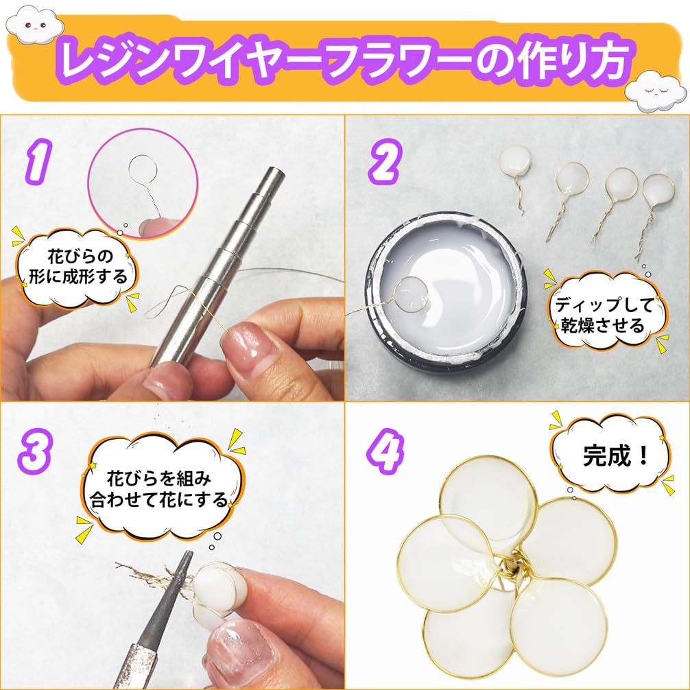 Amazon | FUNSHOWCASE アメリカンフラワー ディップ液 12色 40ml Amazon | FUNSHOWCASE アメリカンフラワー ディップ液 12色 40ml