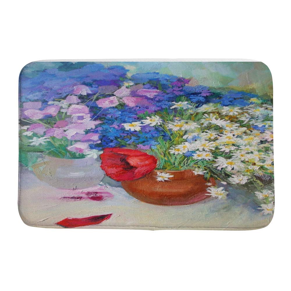 Tapis de douche en mousse à mémoire de forme haute densité pour un confort haut de gamme