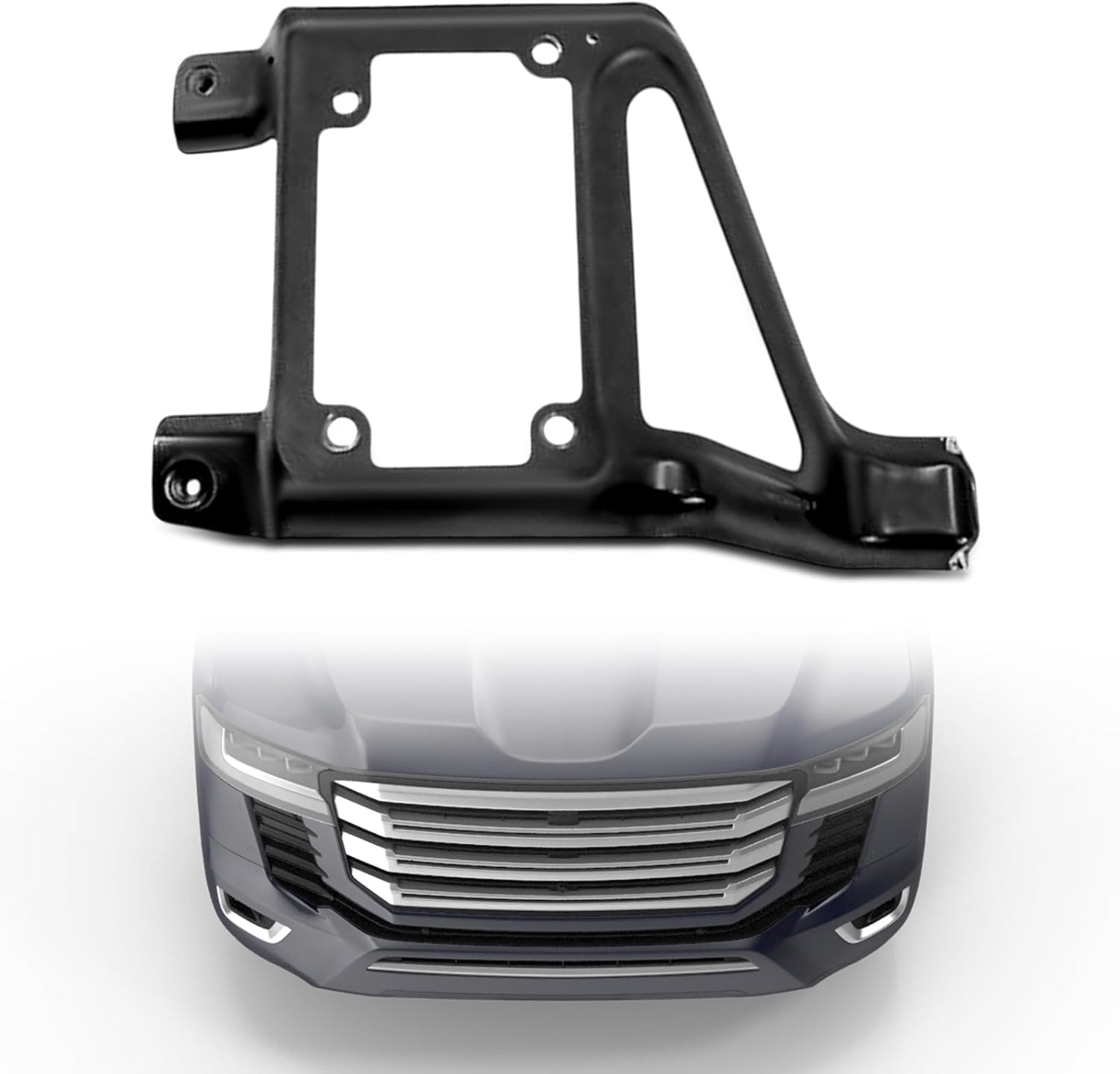 YHTAUTO Center Radiator Support Fit for 2010-2011 Mercedes-Benz E350, 2010-2011 E550, 2010-2011 E63 AMG, Radiator Core Support Assembly Steel