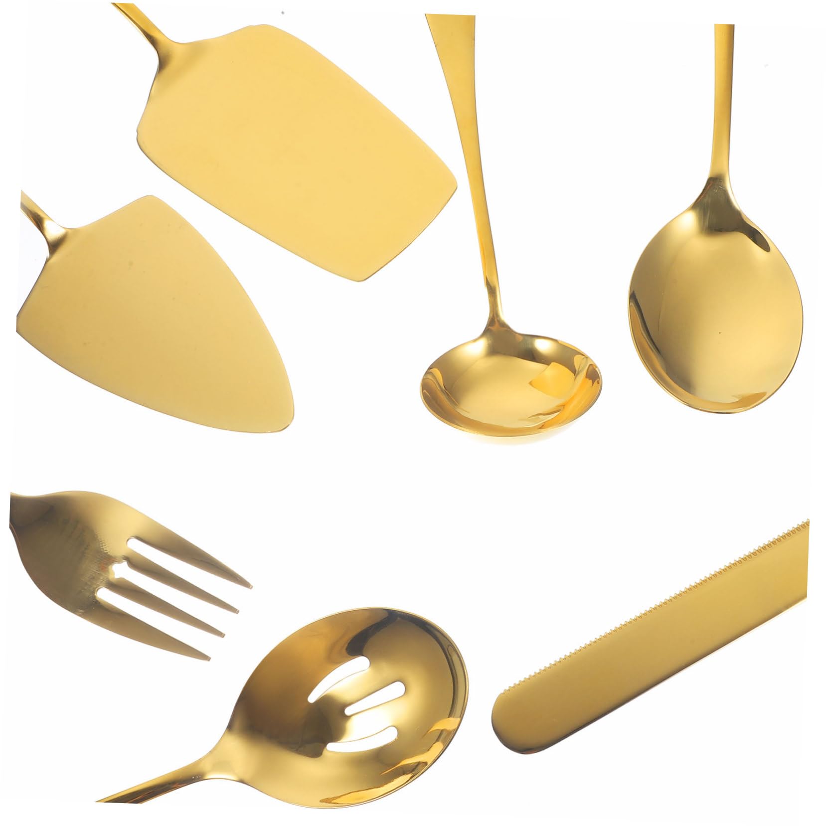 Utensillos Para Tartas De Boda De Cubiertos Tenedores Inoxidable Pala Para Servir Kit Completo