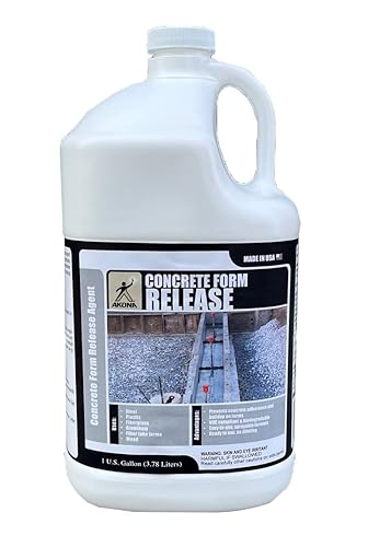 Akona Liberador de forma de hormigón - Agente de liberación para formas, tubos, moldes de escultura, fundición y más, líquido, antiadherente, no