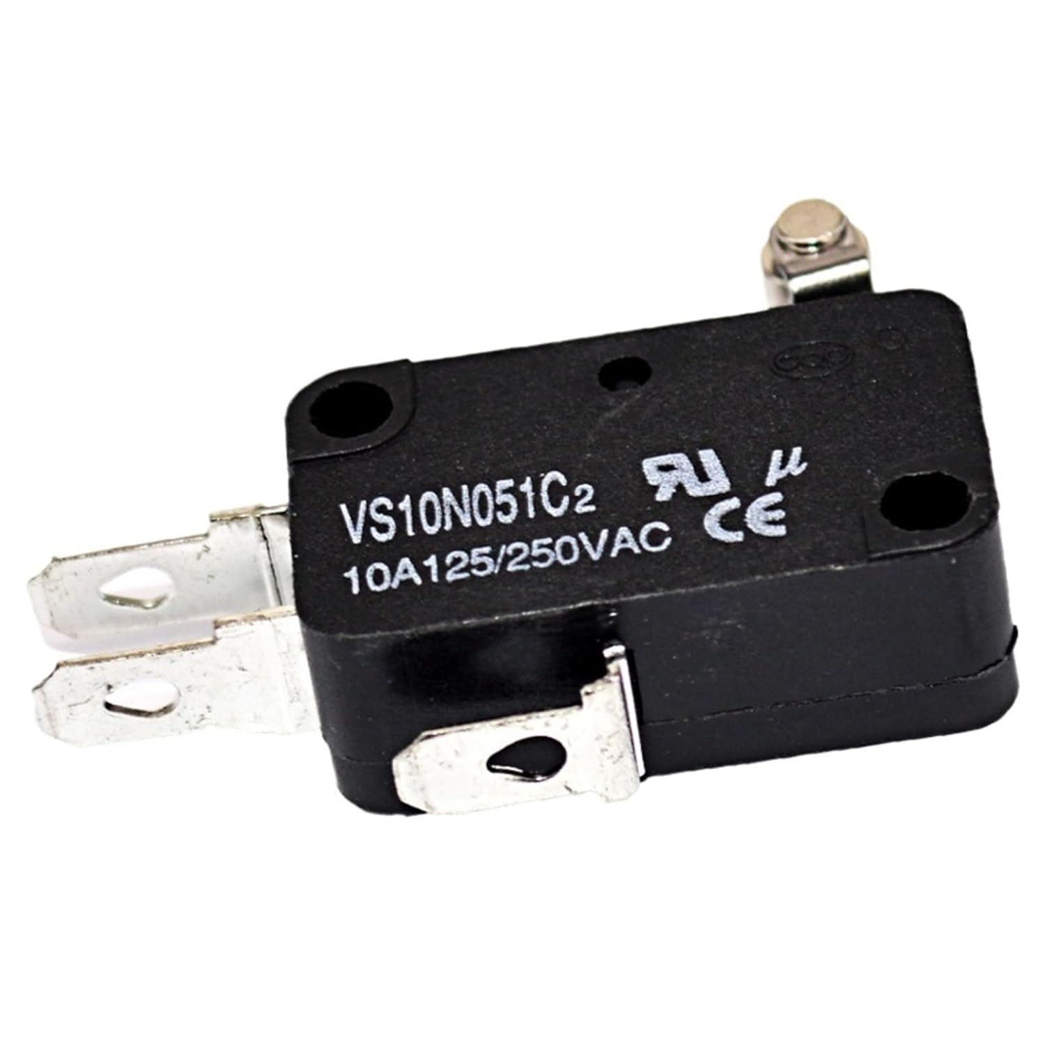 3PCS/lot Switch VS10N051C2 10A 125/250VAC Travel microswitch with Roller on and Off