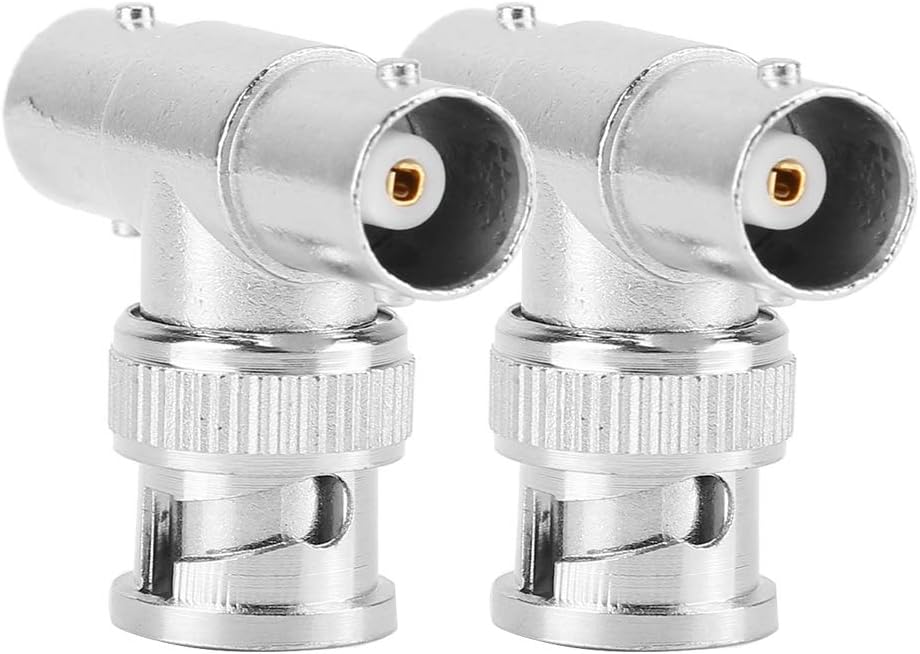 Dioche 2pcs BNC 1 Male to 2 Female Adapter - Image 3
