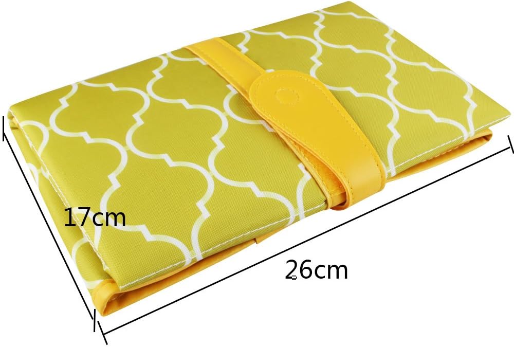 JJOVCE Portable Diaper Changing Pad Baby Changing Clutch Travel