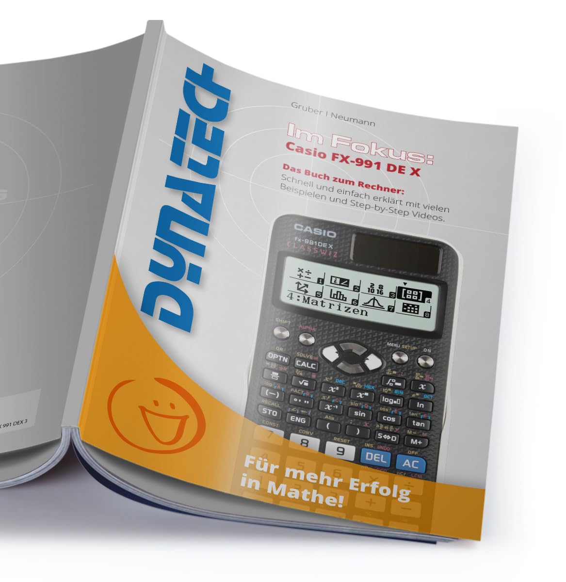 Casio FX-991DE X Schulrechner + Tasche + Fachbuch – Wissenschaftlicher Taschenrechner mit 696 Funktionen für Oberstufe, Studium & Technik - Classic Set (Schwarz)