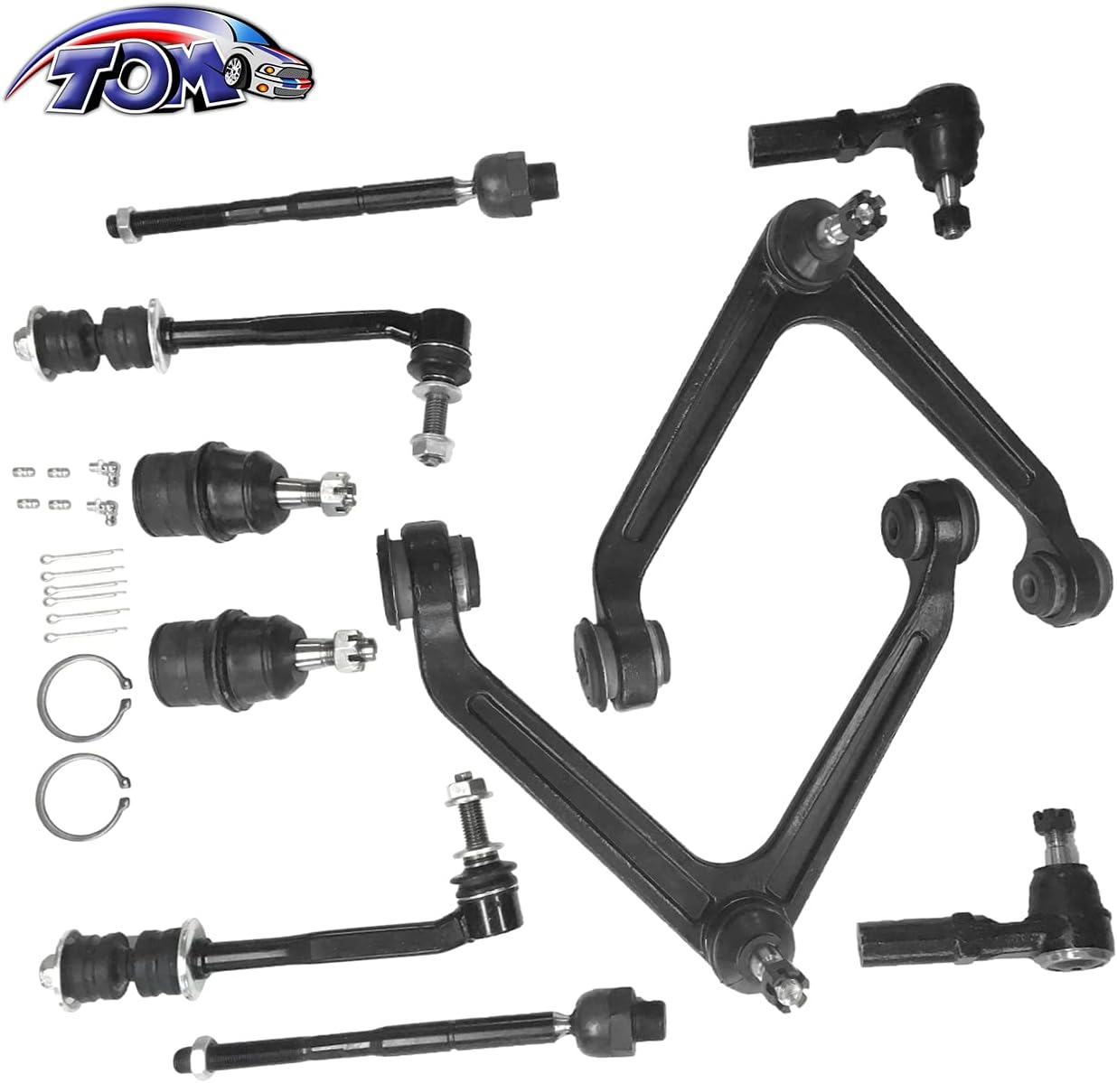 TOM - 10pcs Control Arm Ball Joint Kit For 2004-2009 for Dodge Durango for Chrysler Aspen