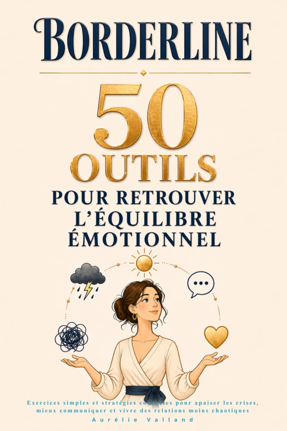 Borderline : 50 outils pour retrouver l’équilibre émotionnel: Exercices simples et stratégies concrètes pour apaiser les crises, mieux communiquer et vivre des relations moins chaotiques