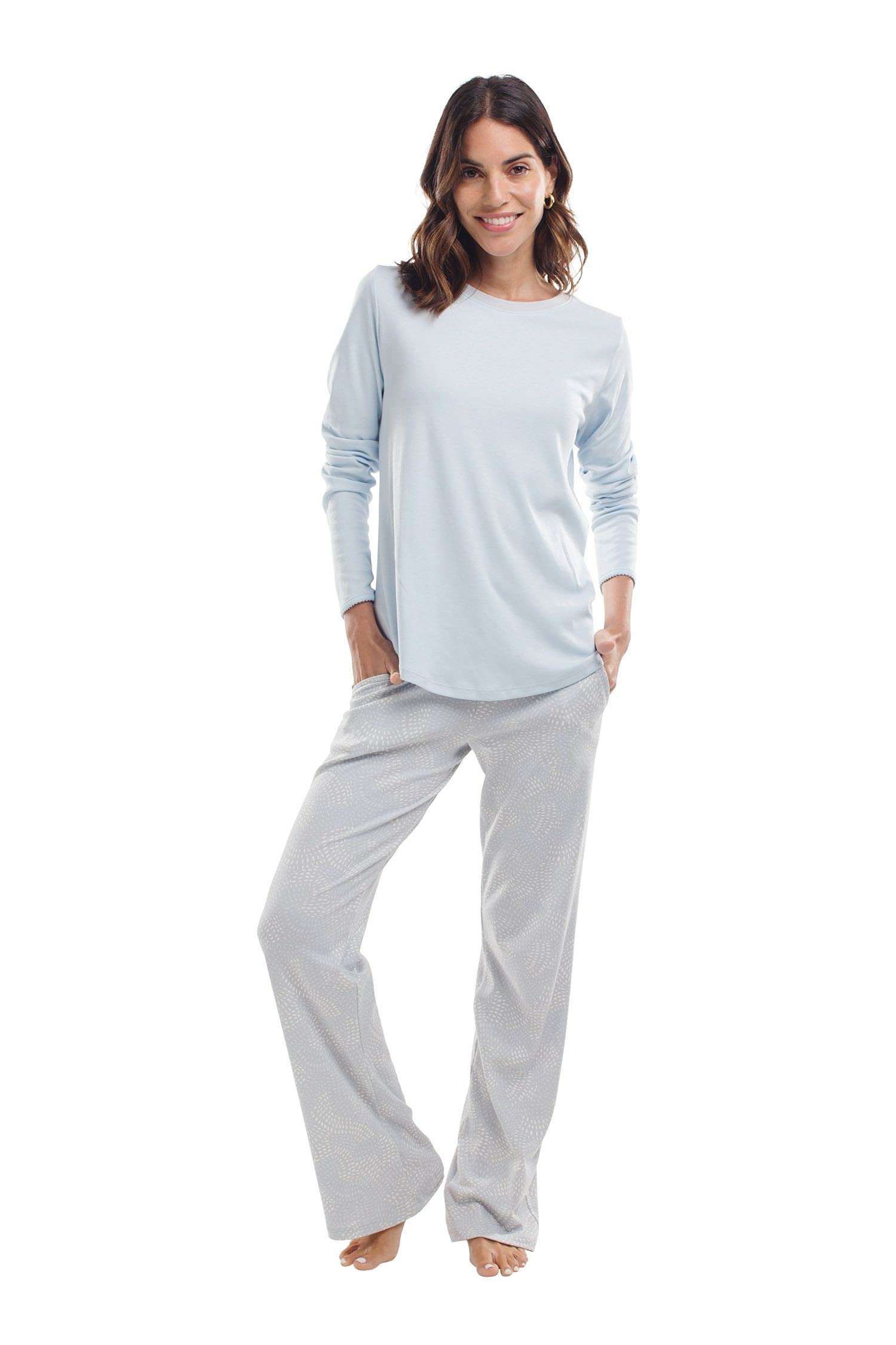 jijamas Incredibly Soft Pima Cotton Women's Pajamas Set - The Weekender