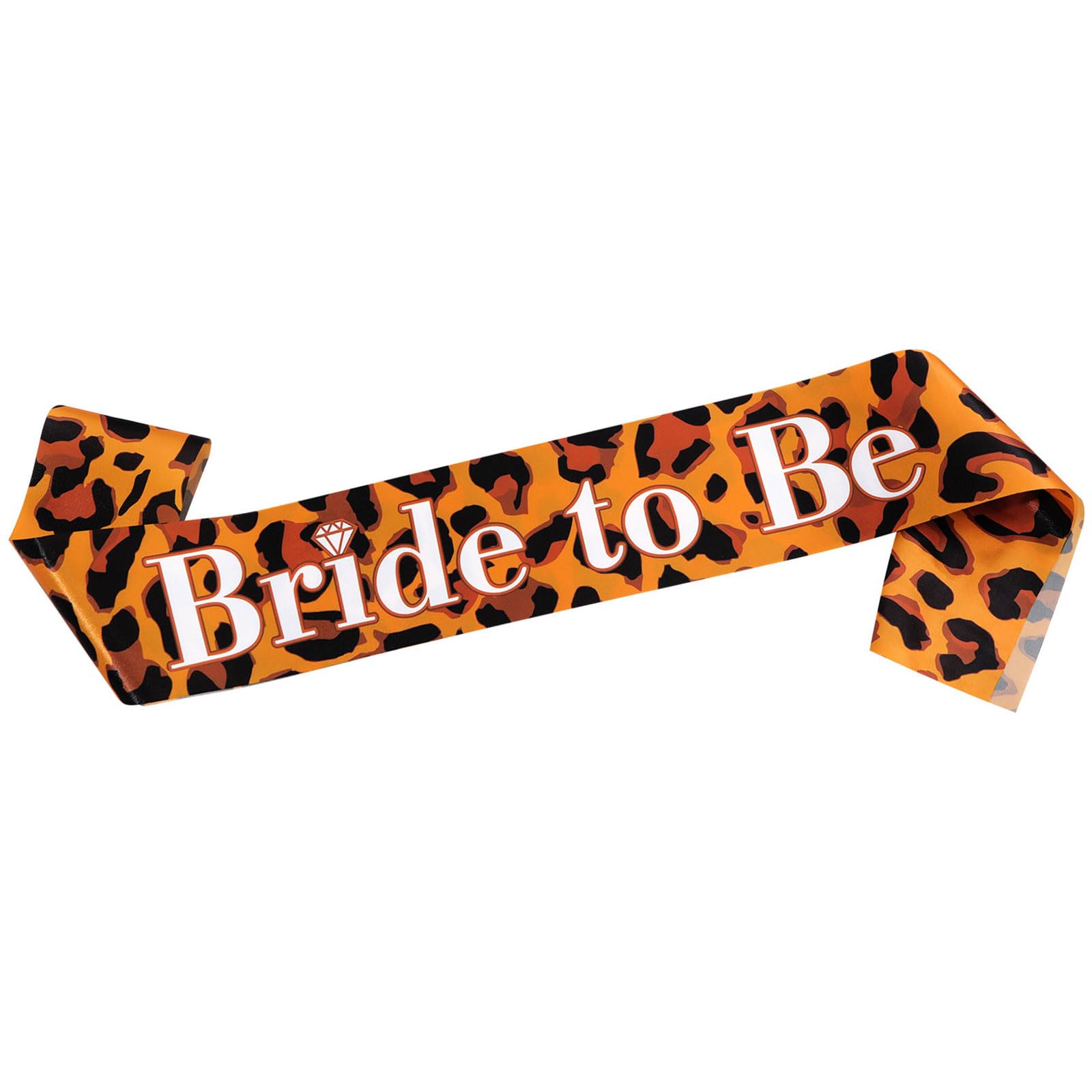 Cazstyk Unisex 1 Item Realistic Animal Print Role Playing Costume Bride To Be Sash Comfortable Fit For Jungle Themed Event And Parties Wedding Party Gift