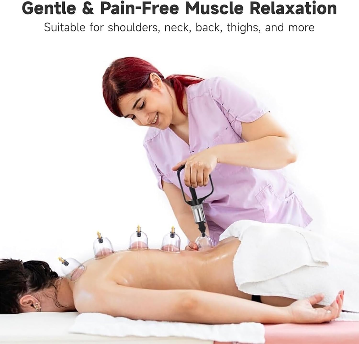 Kevis Cupping kit for Massage Therapy,24 Massage Cups with Electric Pump,Guidebook,Anyone can use it with Ease,selfcare at Home,Gift for Family Mother's Day