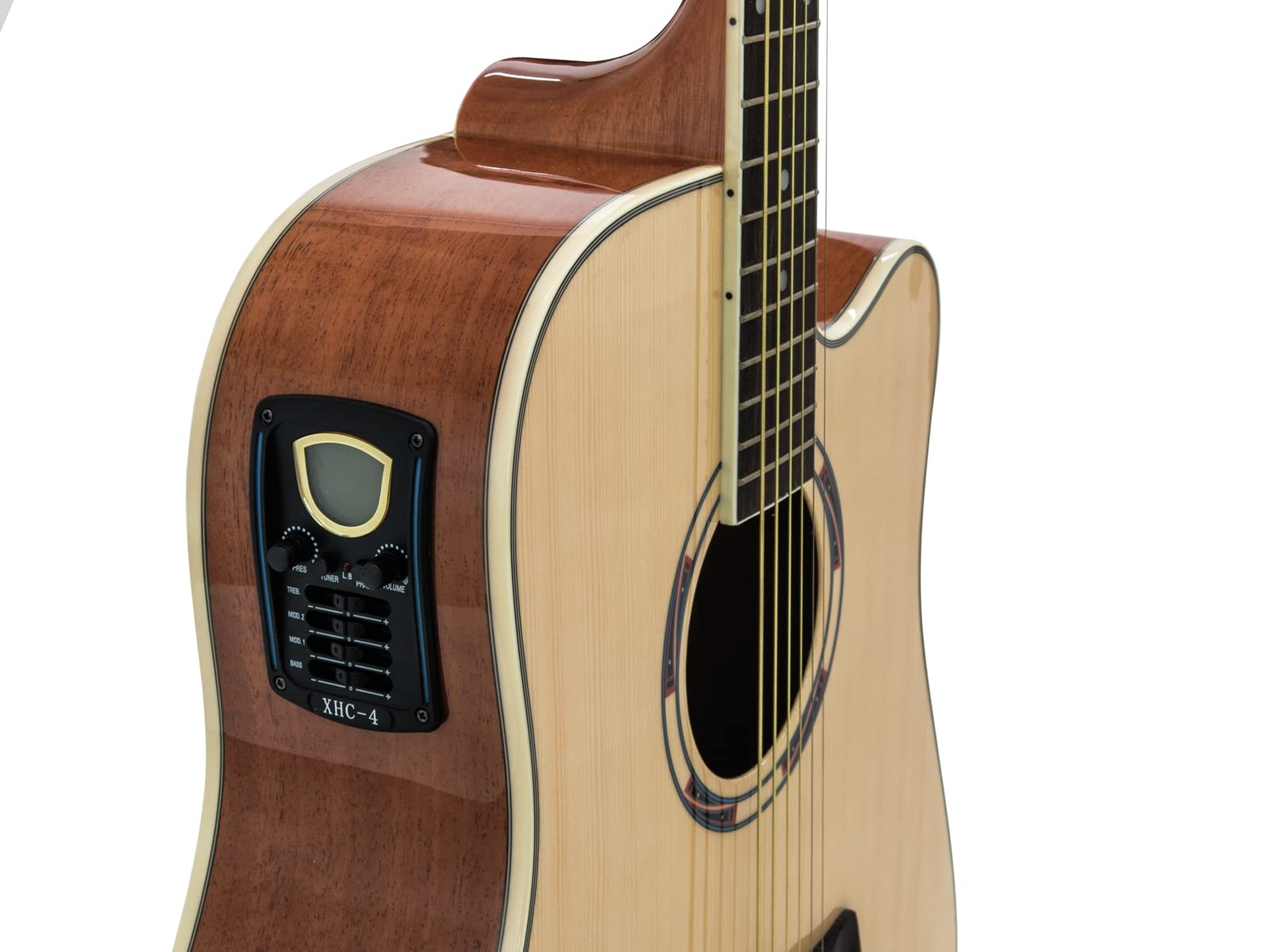 DIMAVERY DR-520 Dreadnought, natur | Western-Gitarre