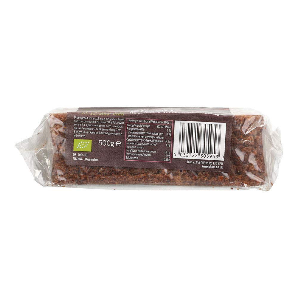 BIONA Bio żyto Amaranth / Quinoa chleb 500 g