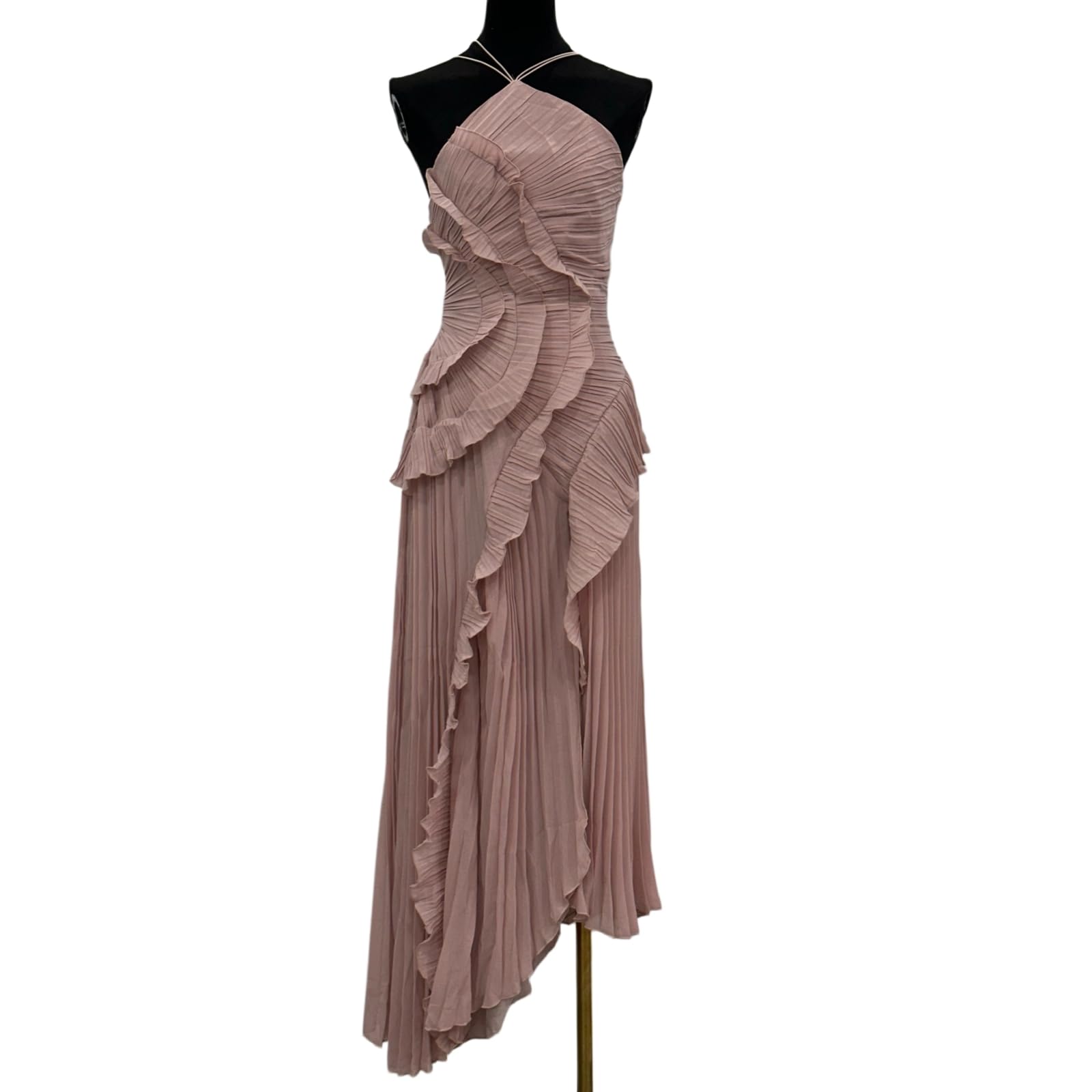 Vestito Elegante Abito Senza Spalline per Le Donne - Stile Estate 2026 con Dettaglio Borsetta E Fessura, Ideale Feste Serali Ed Eventi Speciali-White-s-China Mainland