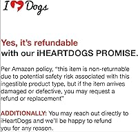 Vista 19 de iHeartDogs Dog Food Topper - Freeze-Dried Raw Dog Food Seasoning with Collagen Peptides - Grain Free Superfood Meal Mixer (Beef, 3 Ounce)