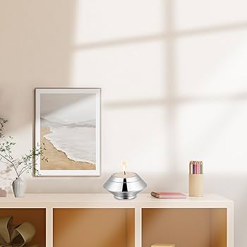 Minicremation Cremation Urn For Human Ashes Stainless Steel Candle Ash Holder Keepsake Urn For Ashes Candlestick Mini Funeral Urns For Pet Ashes