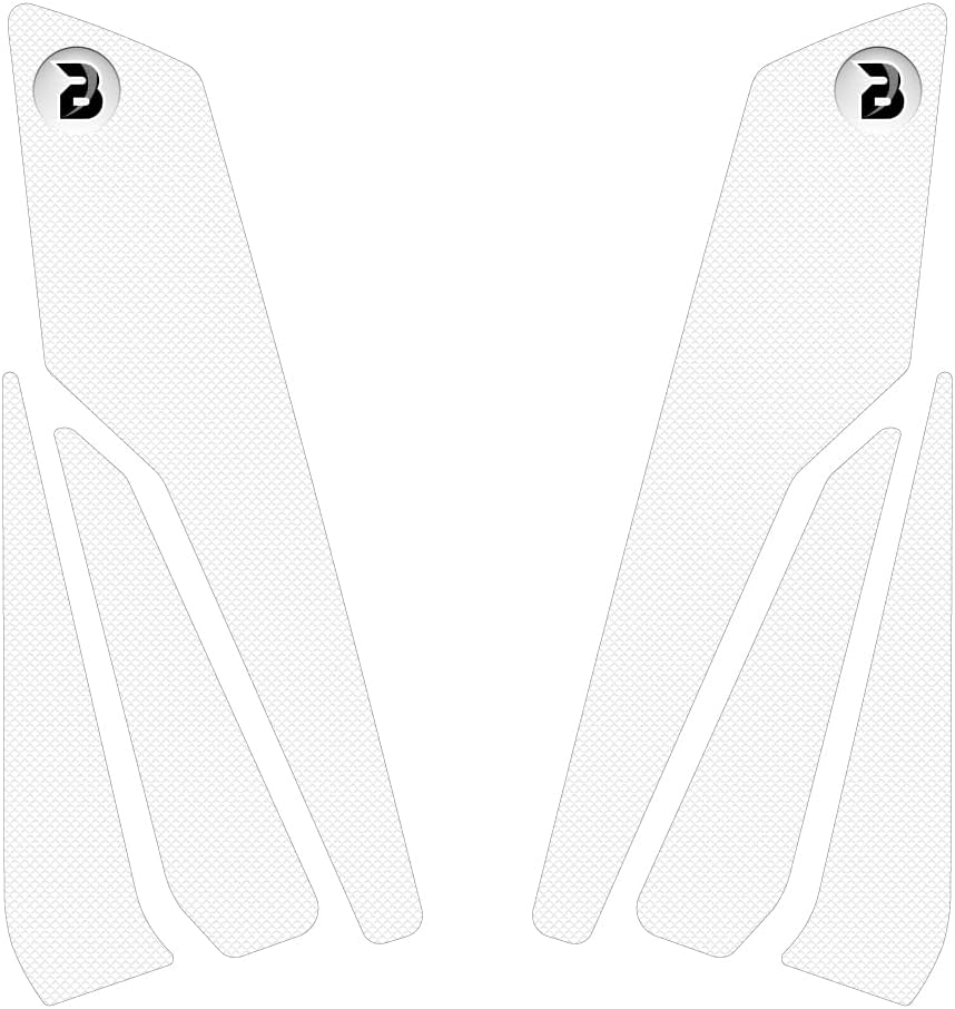 BLOQ Motorcycle Tank Grips compatible with MV AGUSTA F3 (2012-) HiGrip - CLEAR