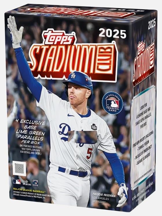 Amazon.com: NEW 2025 Stadium Club Baseball Trading Card Blaster