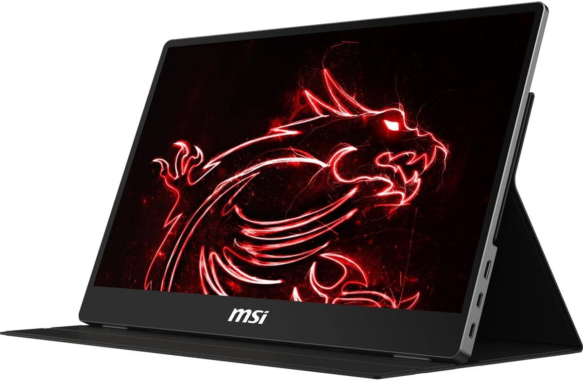 MSI Full FHD Portable Anti-Glare 25ms 1920 x 1080 60Hz Refresh Rate USB/HDMI 15.6” Monitor (Optix MAG162V)