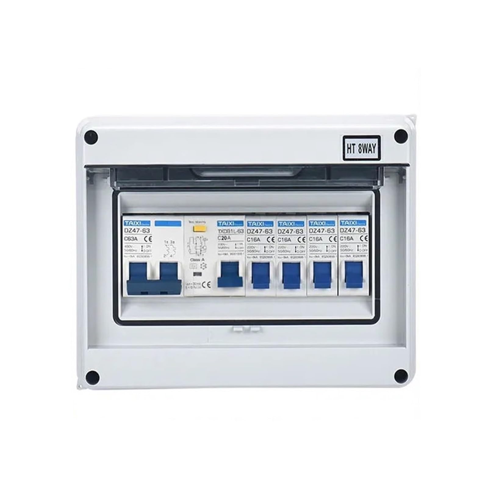 Boîte de distribution électrique étanche IP65 disjoncteur MCB boîte de jonction