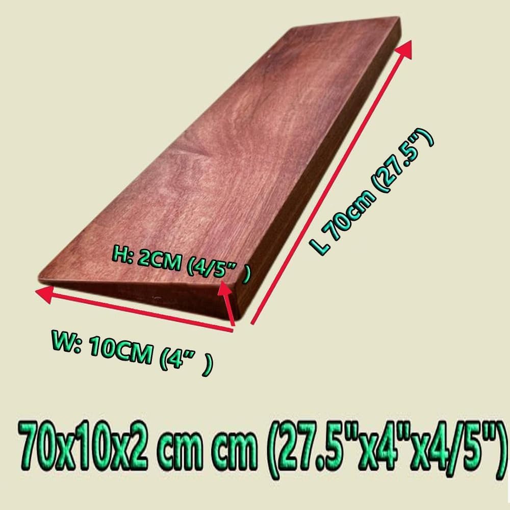 Rampa De Madera De Umbral Rampas De Madera para Entrada, Silla De Ruedas, Andador Rampas De Acceso para Puertas, Entradas, Escalones, Interior Acceso(Color A,60x15x3cm/23.6x6x1.2)