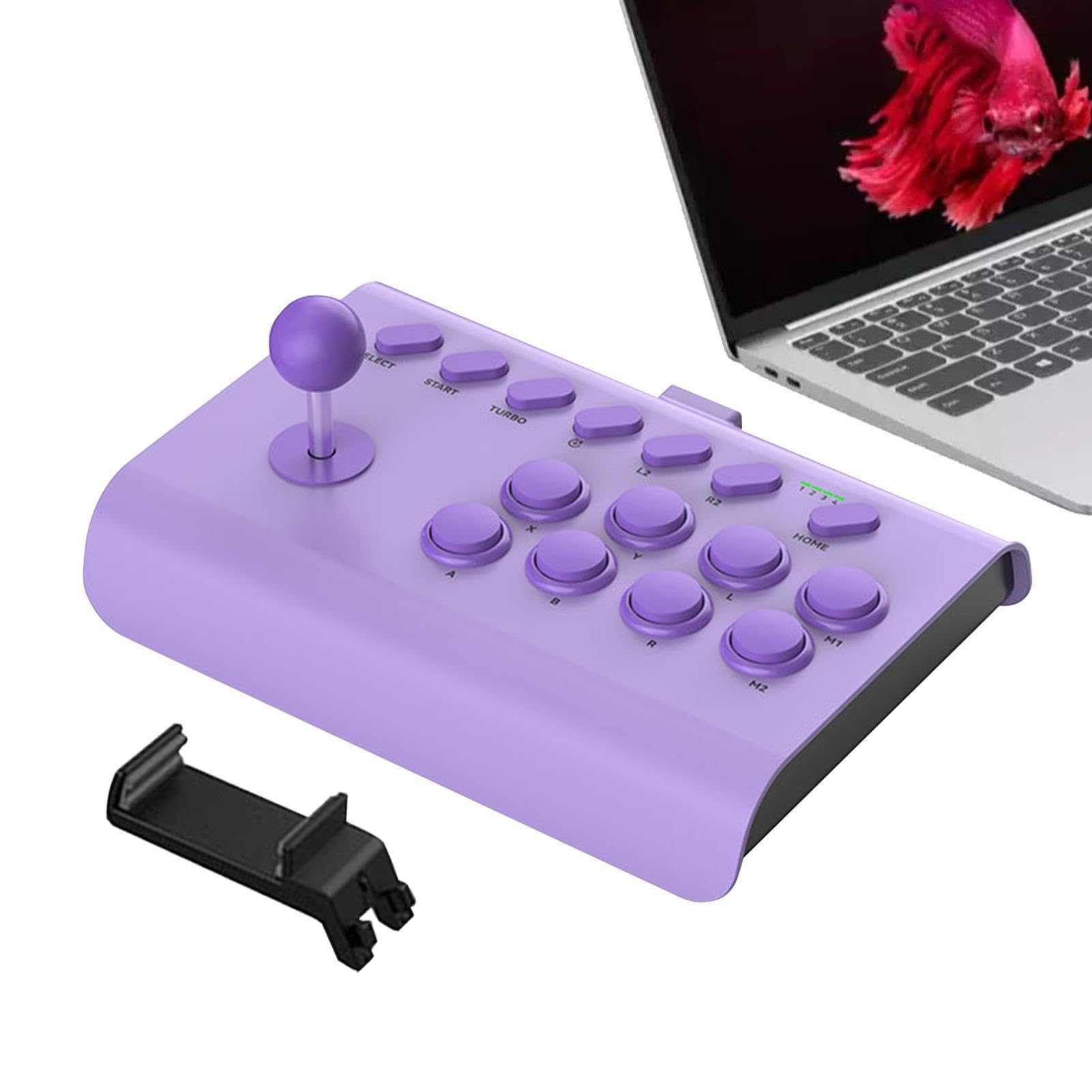 Joystick de Combate Arcade Universal - Gamepad con Turbo/Macro para PC | Arcade para Juegos de Lucha, , Mortals Kombat, Teken, Experiencia de Juego