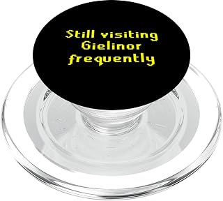Still visiting Gielinor Frequently retro Fantasy MMORPG PopSockets MagSafe PopGrip for iPhone