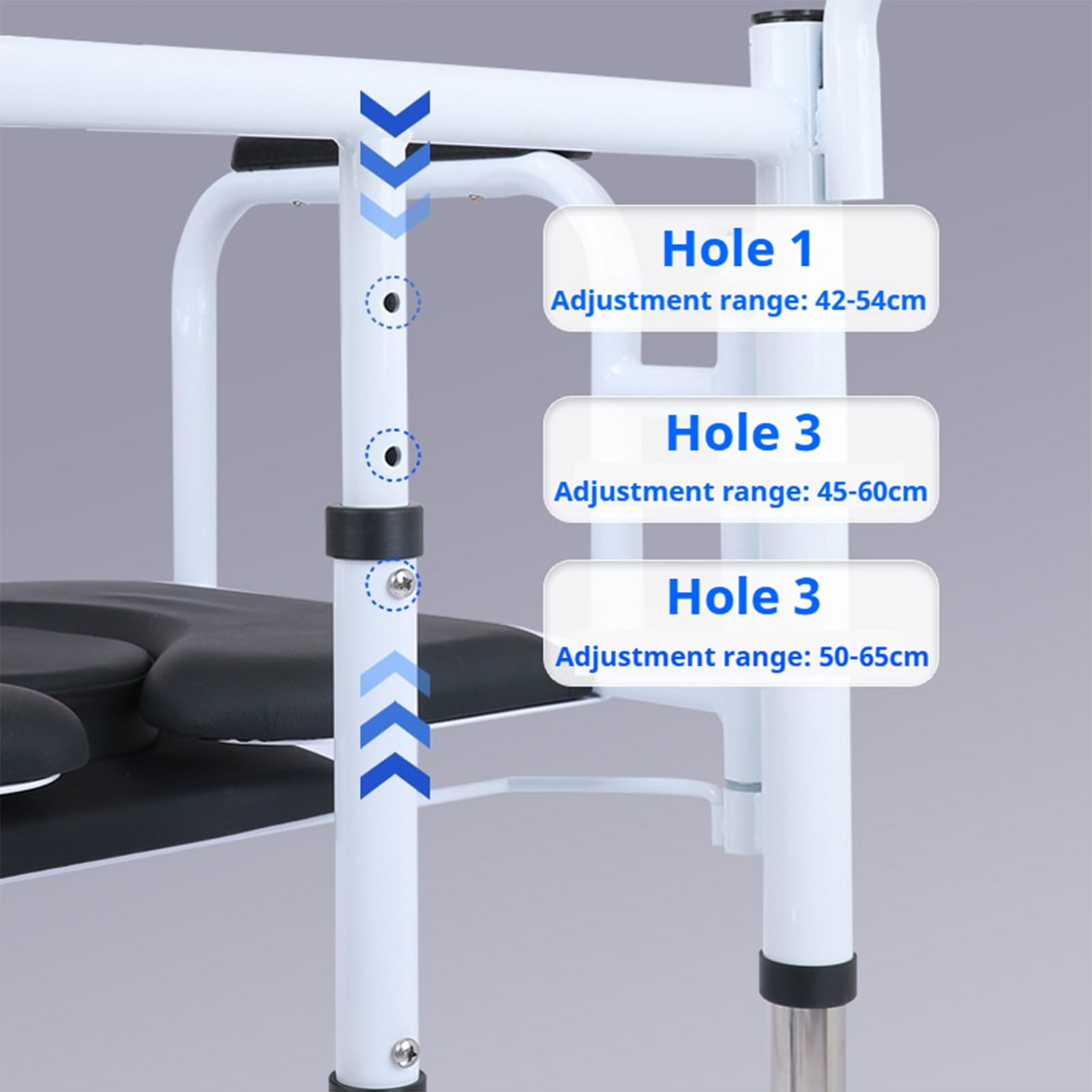 Silla de Ducha hidráulica para traslado de Pacientes, grúa Manual para el Cuidado de Personas Mayores en el hogar, grúa de enfermería rodante para una Movilidad Segura